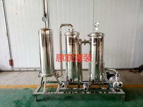 新型白酒過濾機高催陳過濾機過濾雜質白酒過濾器 青州惠聯灌裝機機械 銷售部